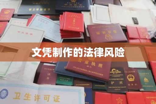 泰山文凭制作的法律风险
