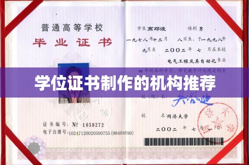 泰山学位证书制作的机构推荐