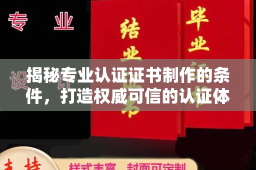 泰山揭秘专业认证证书制作的条件，打造权威可信的认证体系