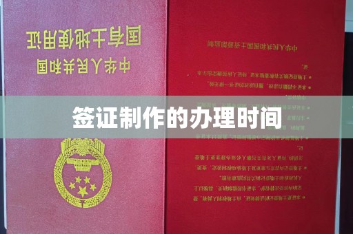 泰山签证制作的办理时间