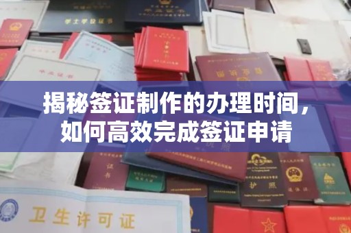 泰山揭秘签证制作的办理时间，如何高效完成签证申请