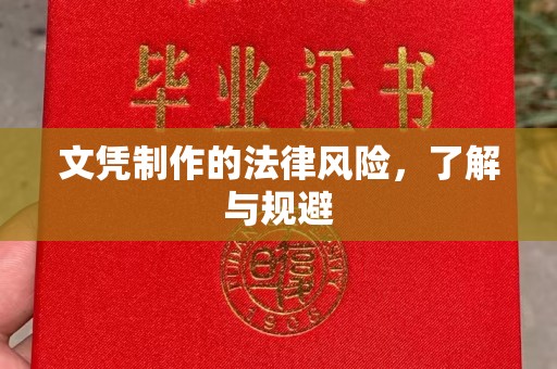 泰山文凭制作的法律风险，了解与规避